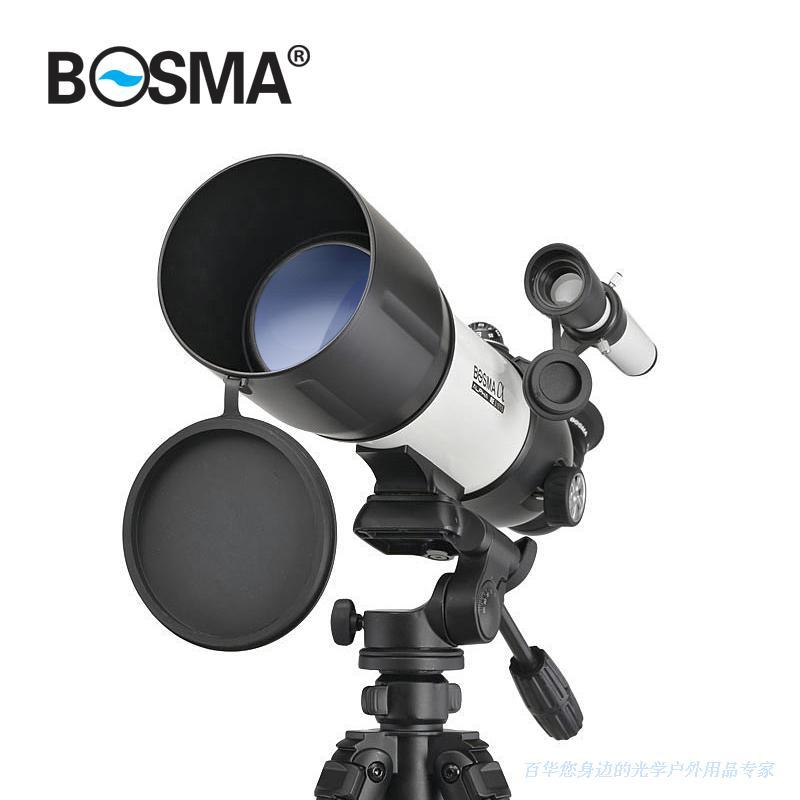 Bosma 브랜드 천문 망원경 80/400 적도 악기 삼각대 대구경 비슷한 celestron